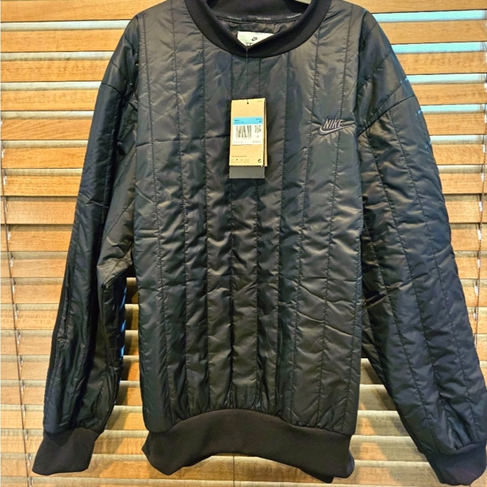 Nike Sportswear Therma-Fit Tech Pack Winterized Crew Black Sz XXL (DQ4302-010)
